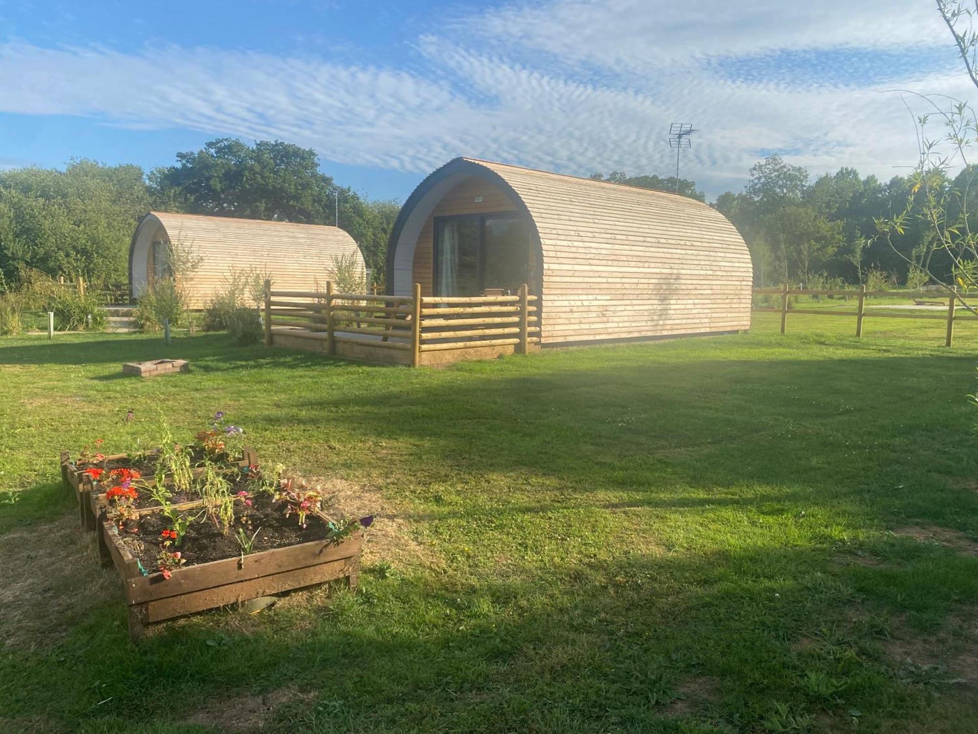 Beech Pod Cabin In Beautiful Surroundings Wrexham Exterior foto
